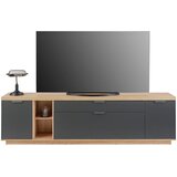 Modern Living Tv-element Jake, Antracit, Barva Hrasta | Shoptok.si