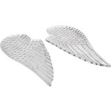 vidaXL Košara za sadje Set 2 Srebrna Aluminij 40 x 18 x 4 cm | Shoptok.si