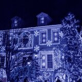  Božićne LED lampice 500 kom, plava | shoptok.hr