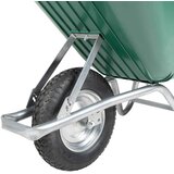  Zelena kolica 90 L 150 kg Pocinčani čelik i plastika | shoptok.hr