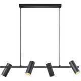 Nordlux visilica na sajli ALANIS 4xGU10/15W/230V crna | Eponuda.com