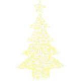 vidaXL Božićno drvce s 100 LED svjetlima Topla bijela 120 cm Akril | shoptok.hr