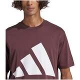 Adidas Funkcionalna majica 'Essentials' vinsko rdeča / bela | Shoptok.si