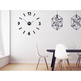  Stenske ure KLAUS BLACK HMCNH061-black (moderna stenska ura) | Shoptok.si