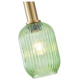  Zeleni luster TOPAZ na sajli 1xE27/15W/230V, prečnik 13 cm | Eponuda.com