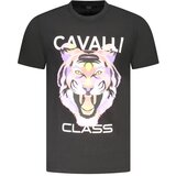 Cavalli Class Muška Majica Kratkih Rukava Crna | shoptok.hr