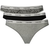 Calvin Klein ženske tange tropak crne, sive i s uzorkom | shoptok.hr