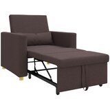 SOFA na razvlačenje Singl Tamno smeđa 90 x 165 x 87 cm tkanina | shoptok.hr
