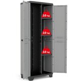 Keter plastični ormar za uređaje stilo (68 x 39 x 173 mm, nosivost: 10 kg/polica) | shoptok.hr