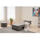 Atelier Del Sofa fotelja na razvlačenje perenna linen right grey