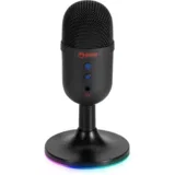 MIC-06 RGB BK MIKROFON ČRNE BARVE