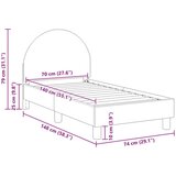 Posteljica za malčke z vzglavjem Roza 70 x 140 cm Ovčja tkanina, (5000105413) | Shoptok.si