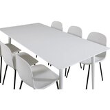 Venture Home Polar pravokutni blagovaonski stol 180 × 90 cm, bijeli | shoptok.hr