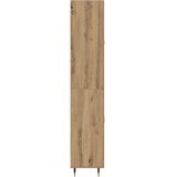  Highboard Umjetnički hrast 69,5 x 34 x 180 cm Konstruirano drvo Slike