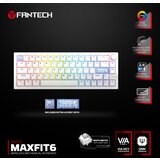 Fantech tastatura mehanička gaming MK920 rgb maxfit 6 wireless bela (white switch) Cene