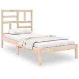  Posteljni okvir trden les 75x190 cm, (20907067) | Shoptok.si