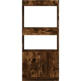 vidaXL Visoka komoda boja hrasta 63x33x140 cm od konstruiranog drva Cijene