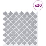  Lanturn ploča 20 pcs Siva 27 x 27 cm Poliuretan i PET | Eponuda.com
