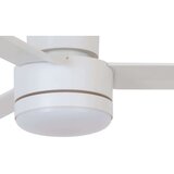  BAYSIDE 213036 - LED plafonski ventilator LAGOON GX53/17W/230V beli + daljinski upravljač | Eponuda.com