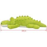 vidaXL Plišasta igrača krokodil XXL 100 cm, (20988913) | Shoptok.si