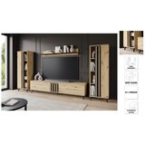 XXXL Dnevni Regal Helsinki 1, Barva Hrasta, 4-Delno | Shoptok.si