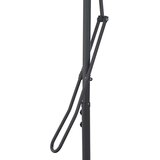  Vrtni suncobran s čeličnim stupom 250 x 250 x 230 cm bordo | Eponuda.com