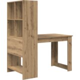  Stol s policom s pohranom hrast artisan 122 x 67 x 145 cm | shoptok.hr