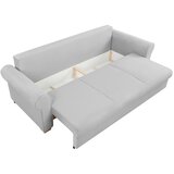 MID.YOU ZOFA S POSTELJNO FUNKCIJO, svetlo siva tekstil | Shoptok.si