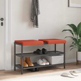  Jastučić za klupu 2 kom. Kord Crvena narančasta Dubina 35 cm | shoptok.hr