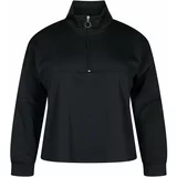 Zizzi Sweater majica 'Malisa' crna