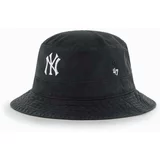 47 Brand Pamučni šešir New York Yankeees boja: crna, pamučni