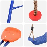  Set vanjskih ljuljački Šareni Čelik i PE | shoptok.hr