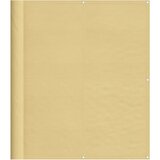 Balkonski zaslon boja pijeska 120x1000cm 100 % poliester Oxford | shoptok.hr