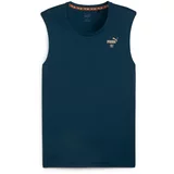 Puma Tehnička sportska majica 'First Mile' mornarsko plava