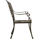  5-dijelni bistro set od lijevanog aluminija brončani | shoptok.hr
