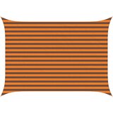 vidaXL Sončno platno Oranžna in Rjava 3,5 x 2,5 m, (5000222561) | Shoptok.si
