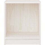 vidaXL Nočna omarica 2 kosa bela 35,5x33,5x41,5 cm trdna borovina | Shoptok.si