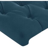  Uzglavlje s ušima tamnoplavo 103x23x118/128 cm baršunasto | shoptok.hr
