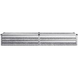  Povišeni vrtni krevet Srebrna 160 x 40 x 24 cm cinkani | shoptok.hr