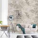 Wallxpert vinilna tapeta malibu, bež, 106 cm x 10,05 m Cene