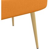  Oblikovana klupa s naslonjačem Tamnožuta 110 x 60 x 76 cm | Eponuda.com