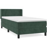  The Living Store Box spring postelja z vzmetnico temno zelen 90x190 cm žamet - Box Spring Postelja, (21489025) | Shoptok.si
