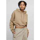 Urban Classics Ladies Cropped Heavy Hoody warmsand | Shoptok.si