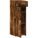  Komoda boja dimljenog hrasta 30x42,5x93 cm konstruirano drvo | shoptok.hr