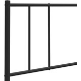  Metalno zamjensko uzglavlje crno 90 cm | Eponuda.ba