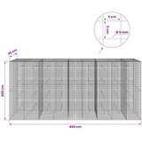  Gabion s žicom debljine 5 mm i mrežom 5x5 cm 450x30x200 cm - 30 cm 200 cm 450 cm | shoptok.hr