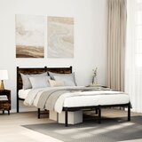  Metalni okvir kreveta bez madraca boja hrasta 120x200 cm | shoptok.hr