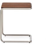 Kave Home Stranska mizica v orehovem dekorju 42x42 cm Tarsel – | Shoptok.si