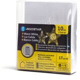 Aigostar LED božićna dekoracija 10xLED/3xAA topla bela zvezda | Eponuda.com