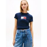Tommy Jeans Majica mornarsko plava / crvena / bijela | shoptok.hr